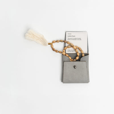 Misbaha in Camel Leather