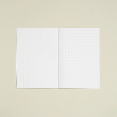 Textured Tablecloth Paper Notebook