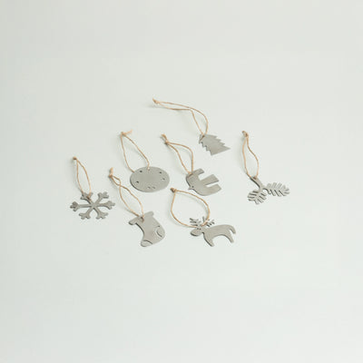 Christmas Steel Ornaments