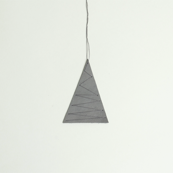 Christmas Leather Ornaments
