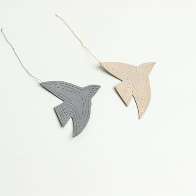 Christmas Leather Ornaments