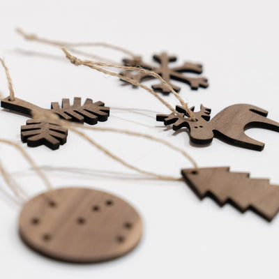 Christmas Wooden Ornaments
