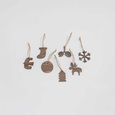 Christmas Wooden Ornaments