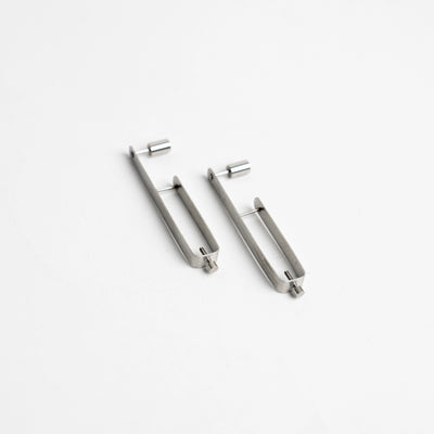 Steel Earring Long