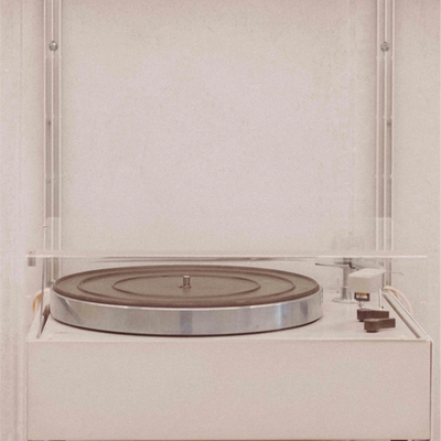 Full Stereo System , Record Player, by Dieter Rams with Vitsoe Shelves.