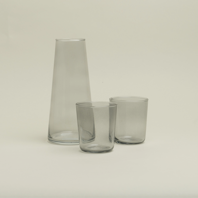 Grayscale Glass Set