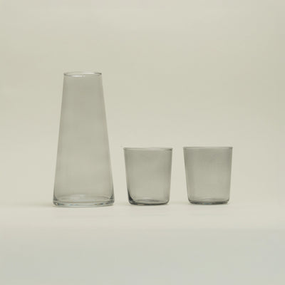 Grayscale Glass Set