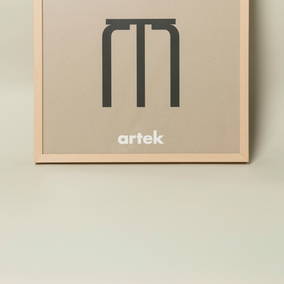 AACPC Poster Stool 60 Greige