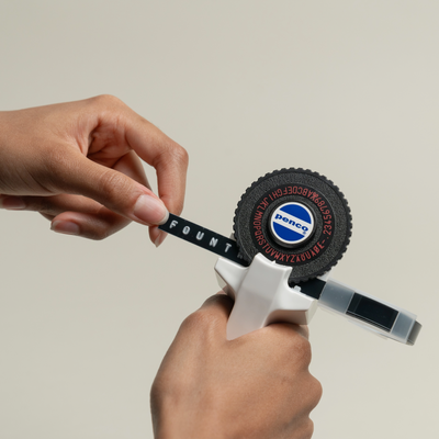 Tape Writer, White