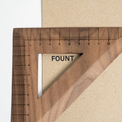 Wood Triangle 45'