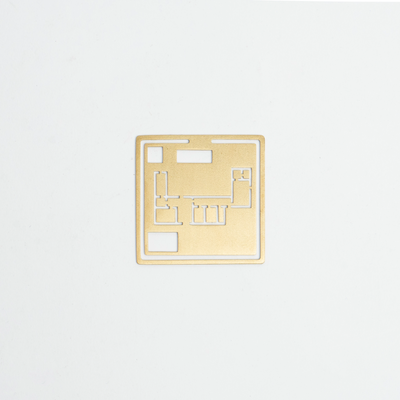 Shabi Bookmark Brass