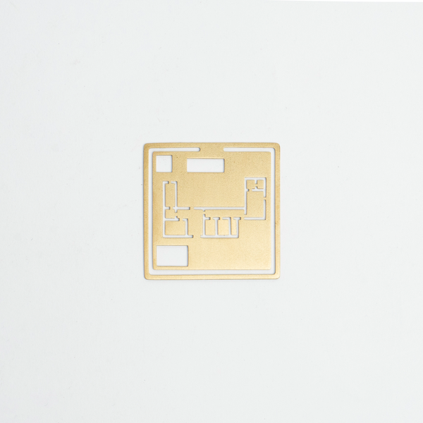 Shabi Bookmark Brass