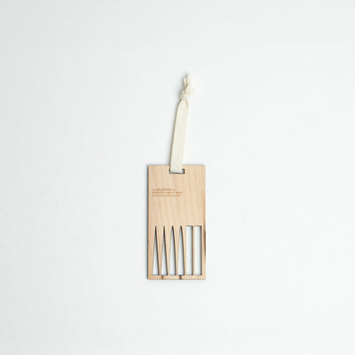 Wooden Ornament
