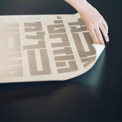 Hebrew Letters Poster