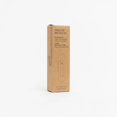 Mezuzah Scroll with Box