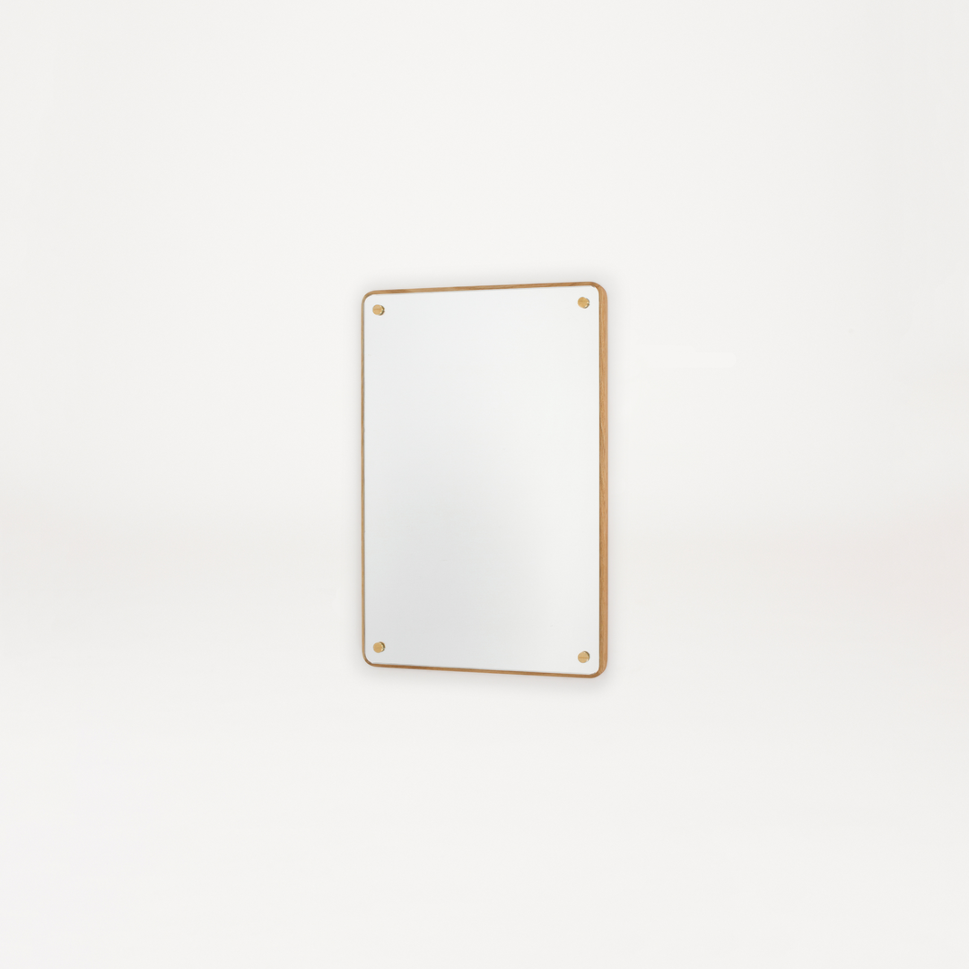 Mirror, Natural Oak by FRAMA