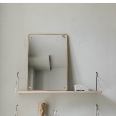 Mirror, Natural Oak
