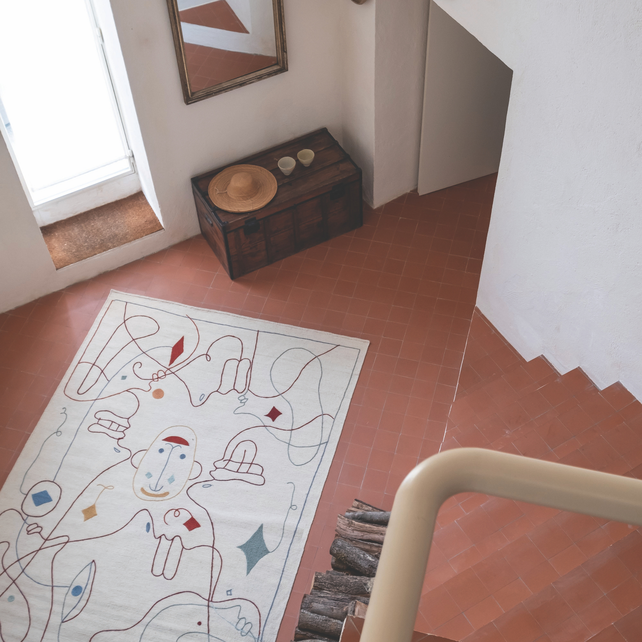 Silhouette Kilim Rug