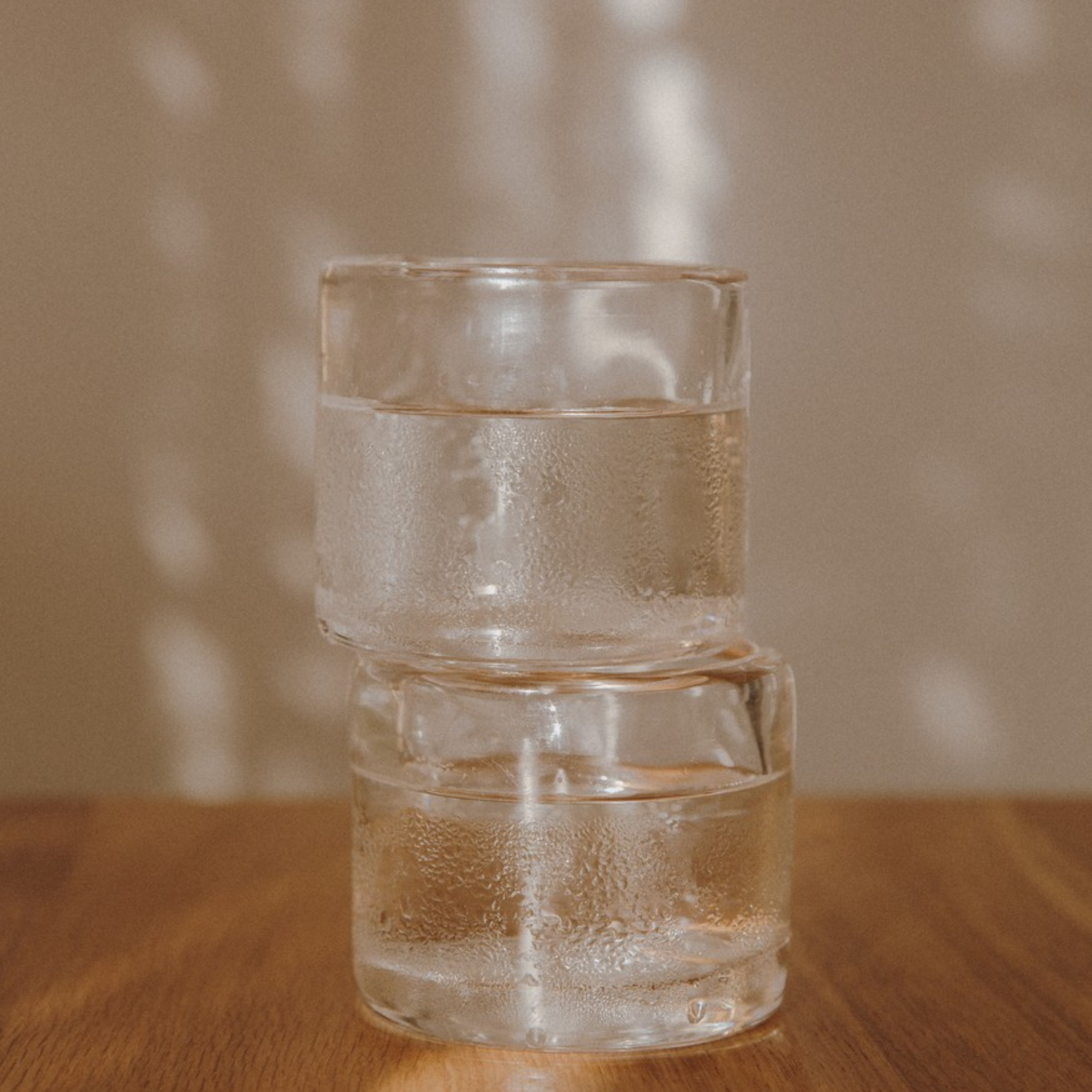 Glass Set of Two, Clear