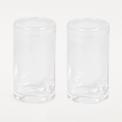 Glass Set of Two, Clear