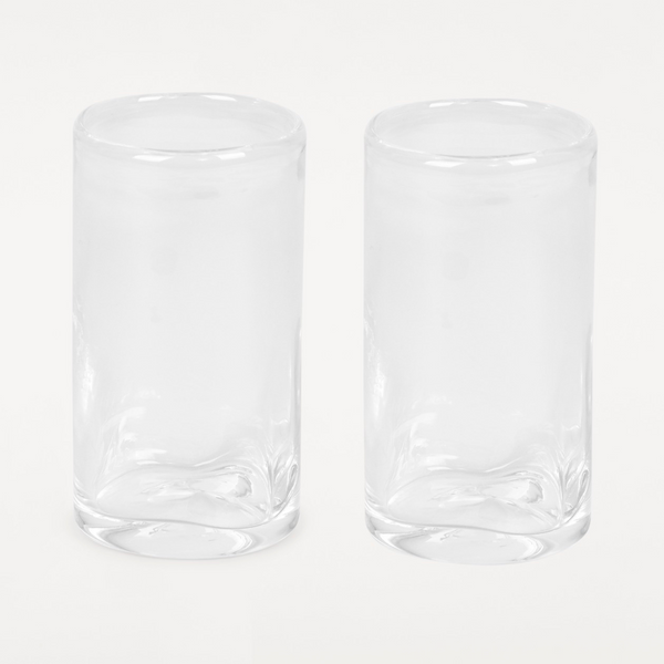 Glass Set of Two, Clear
