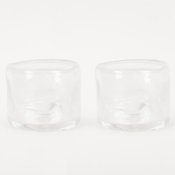 Glass Set of Two, Clear
