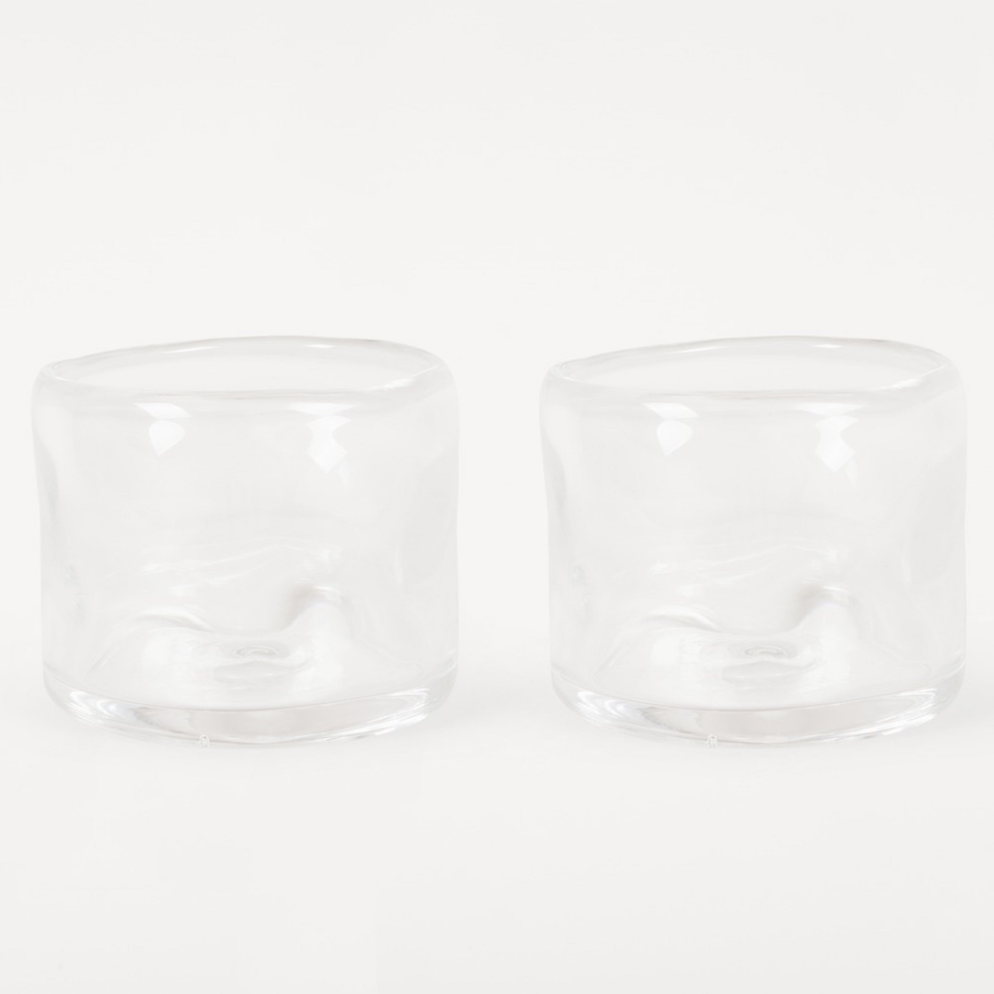 Glass Set of Two, Clear