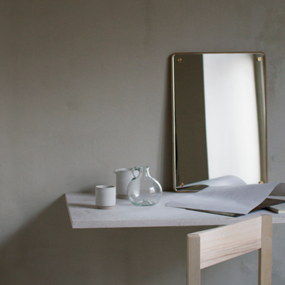Mirror, Natural Oak