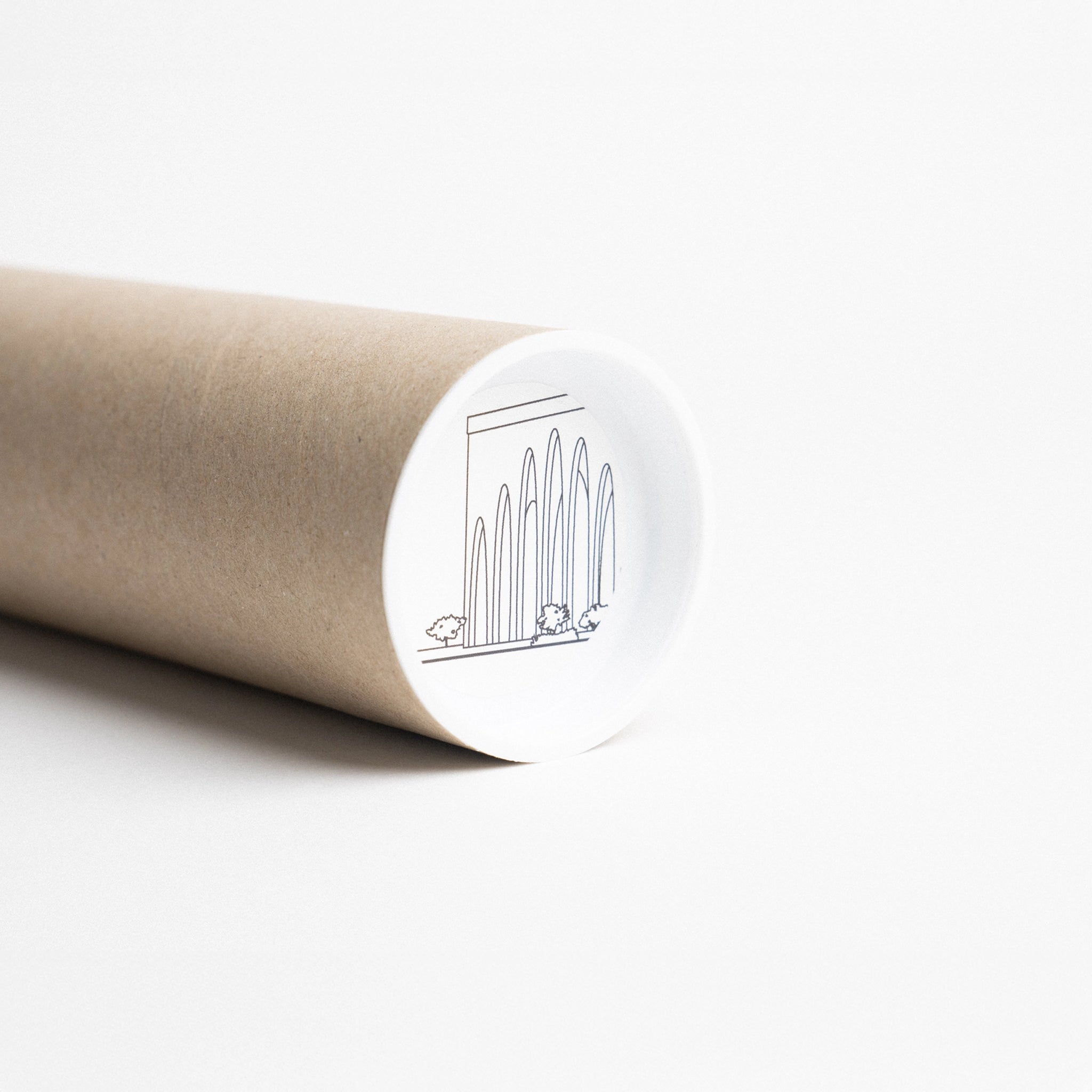 AFH Poster Exterior with Tube