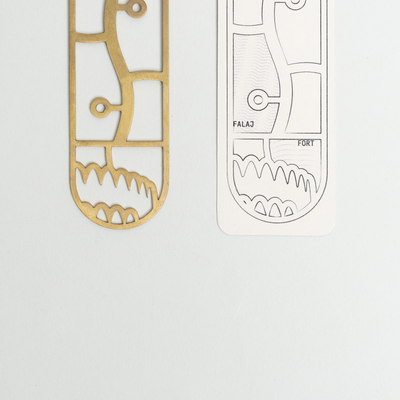Falaj Brass Bookmark