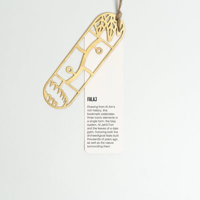 Falaj Brass Bookmark