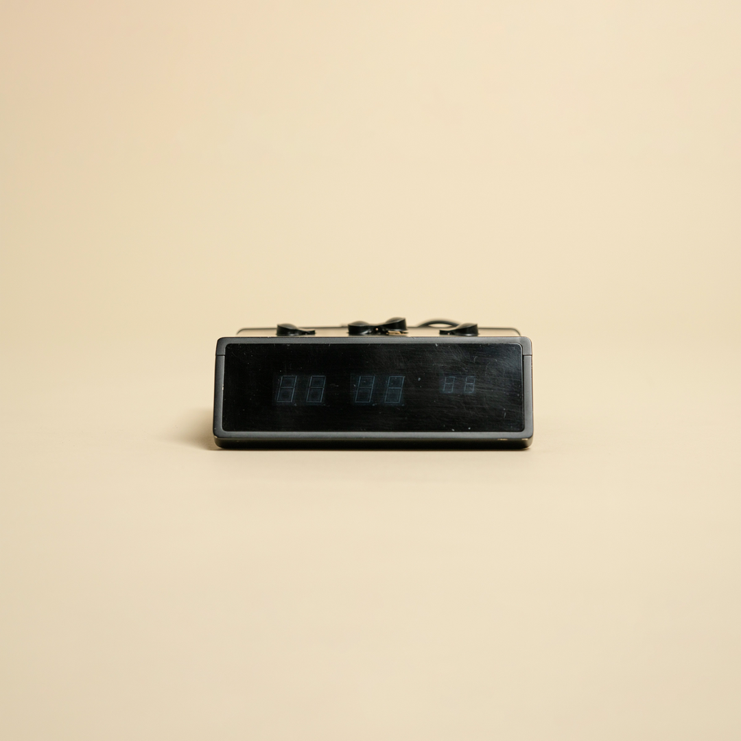Functional Alarm Clock 1975 by Dieter Rams for Braun