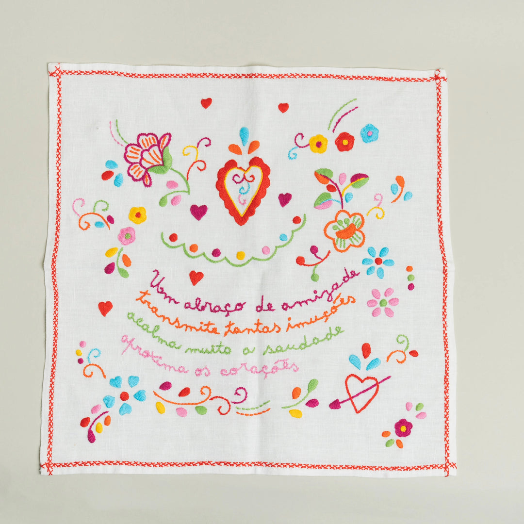 Portuguese Love Handkerchief- Large by A Vida Portuguesa