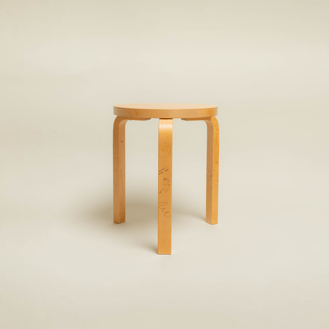 Artek + Moomin Stool 60