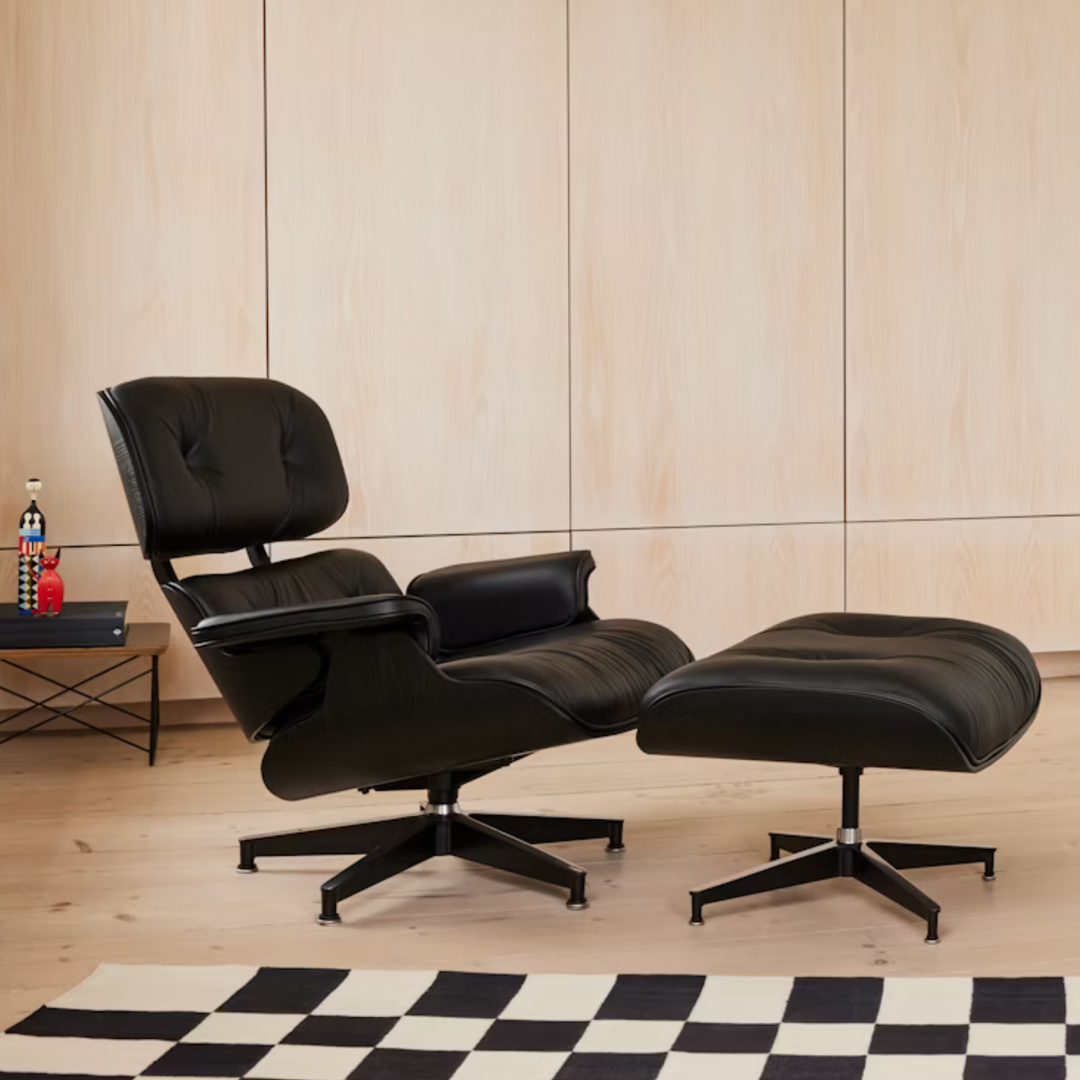 Lounge Chair & Ottoman by Vitra
