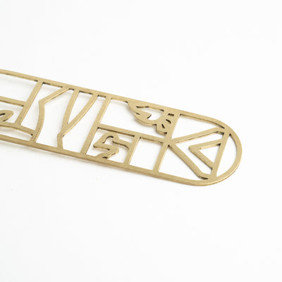 Brass Bookmark