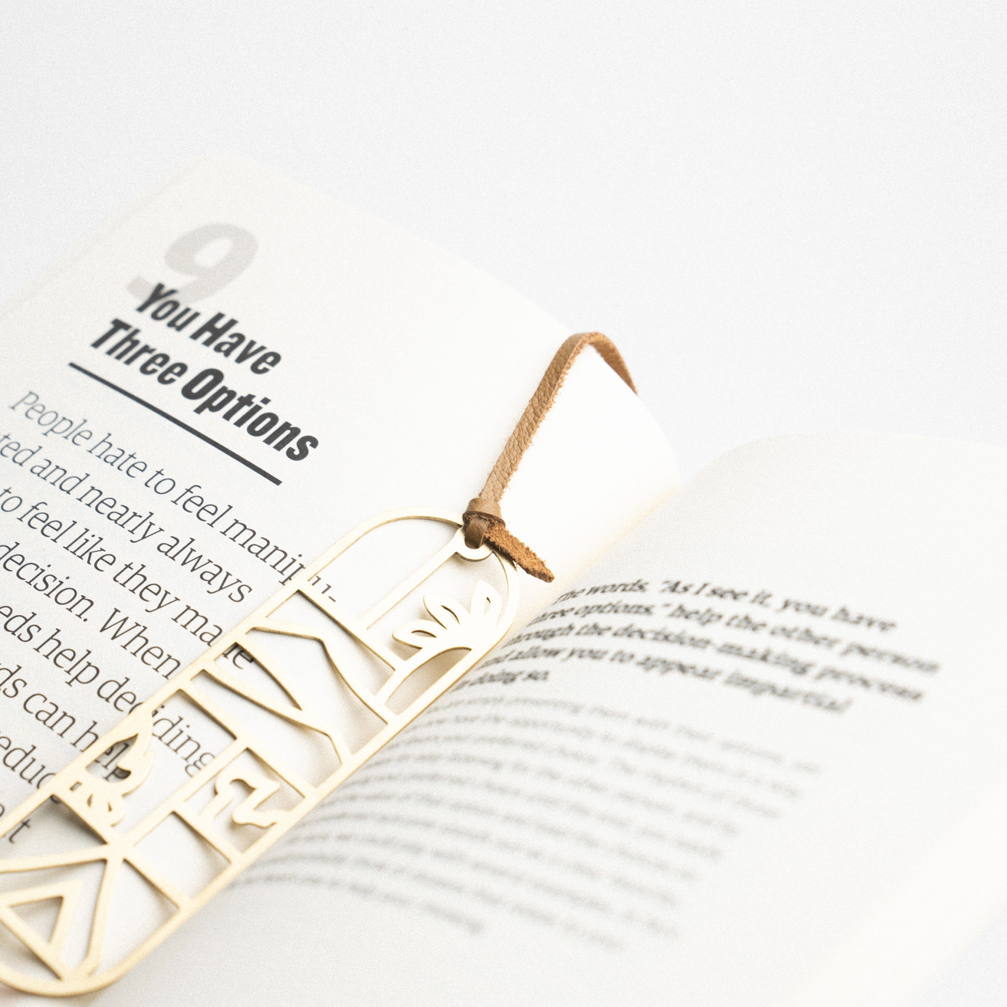 Brass Bookmark