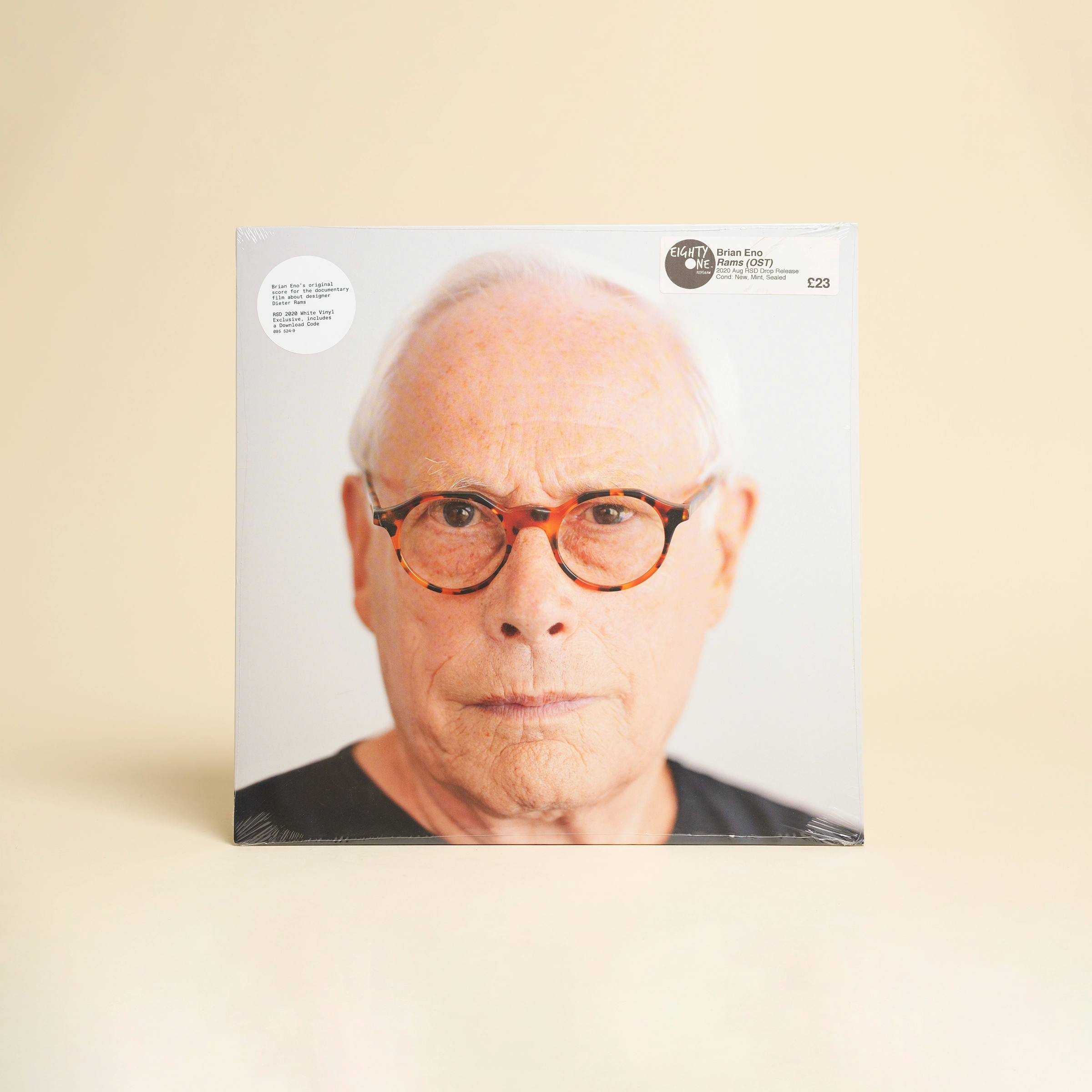 洋楽 Brian Eno Rams Original Soundtrack Album RAMS Original Soundtrack by Brian Eno – Fount Concept Store