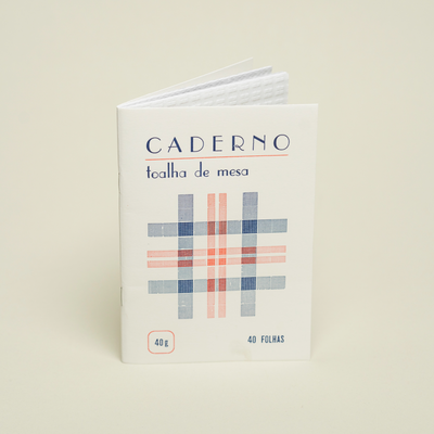 Textured Tablecloth Paper Notebook