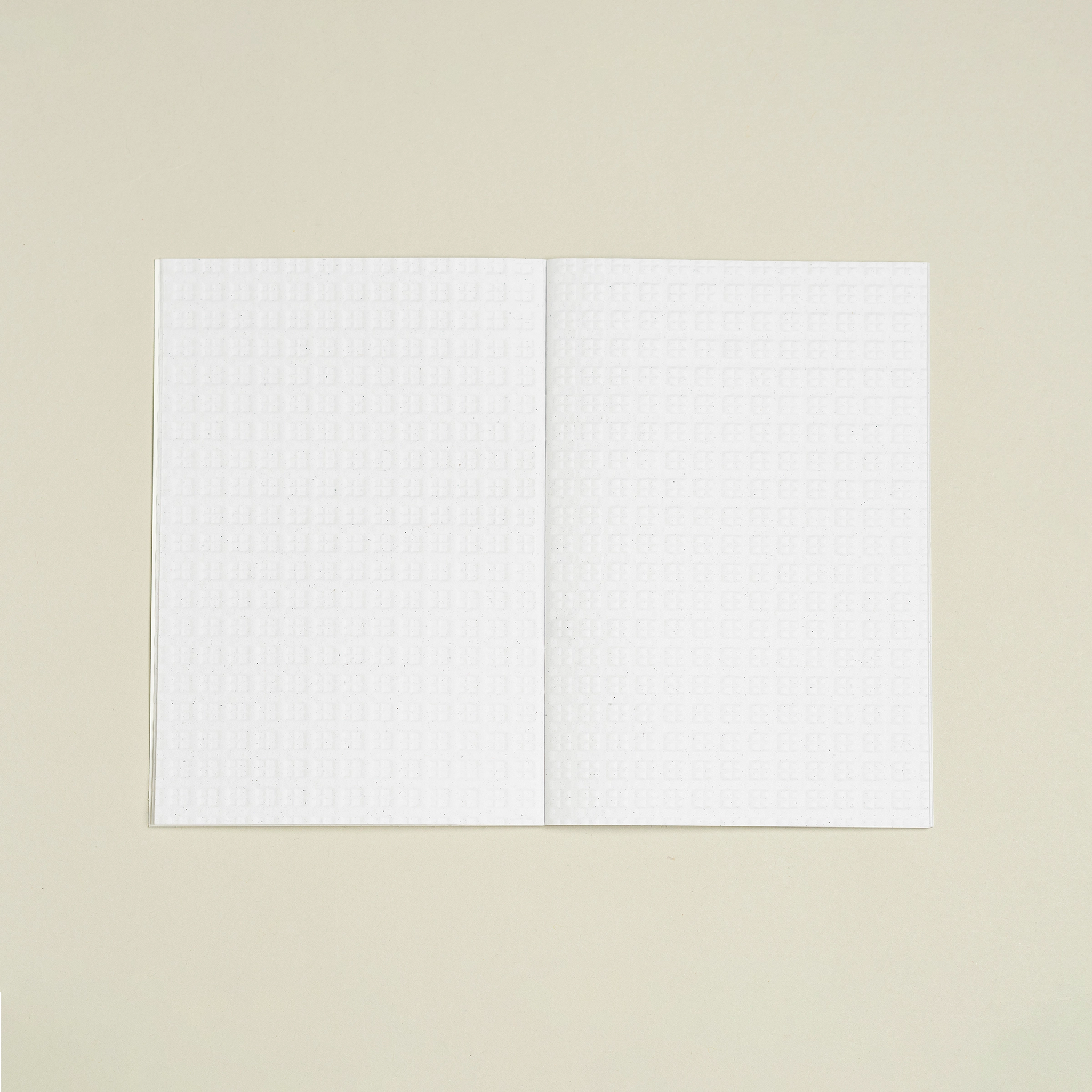 Textured Tablecloth Paper Notebook