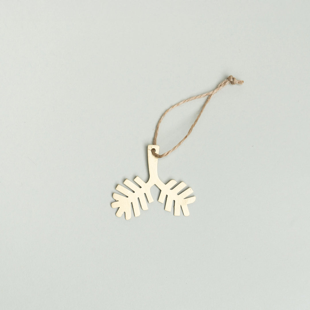 Brass Christmas Ornaments by Fount for AFH