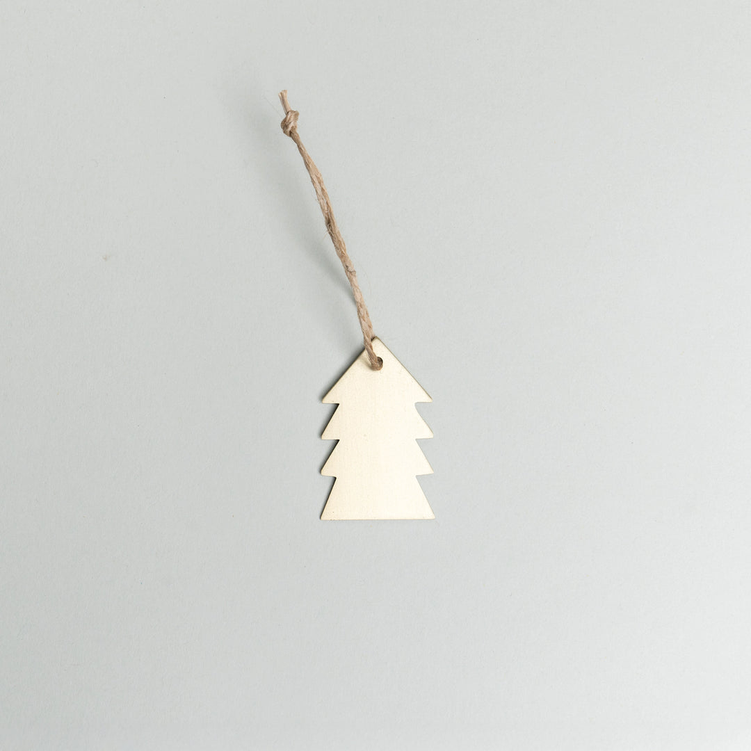 Brass Christmas Ornaments by Fount for AFH