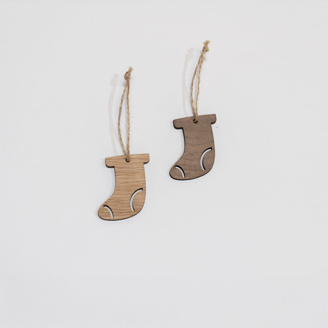 Wood Christmas Ornaments by Fount for AFH