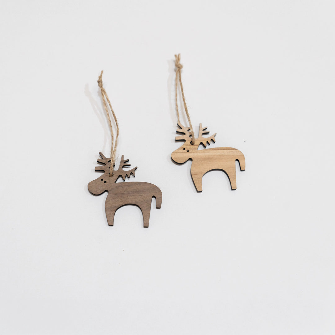 Wood Christmas Ornaments by Fount for AFH