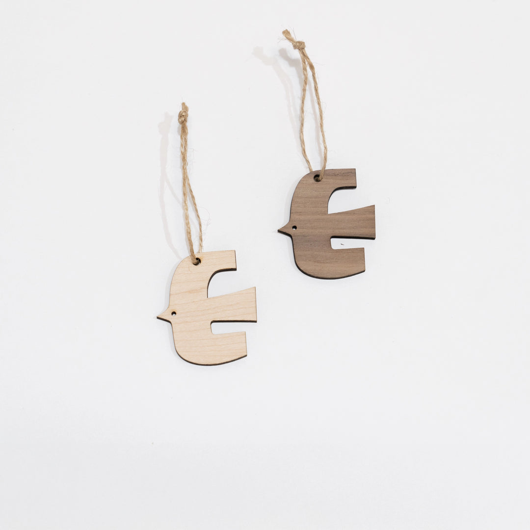 Wood Christmas Ornaments by Fount for AFH