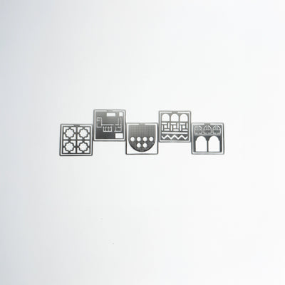 Shabi Gates Bookmark Stainless Steel
