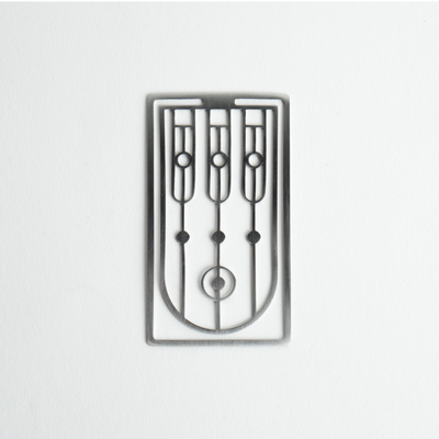 Shabi Gates Bookmark Stainless Steel