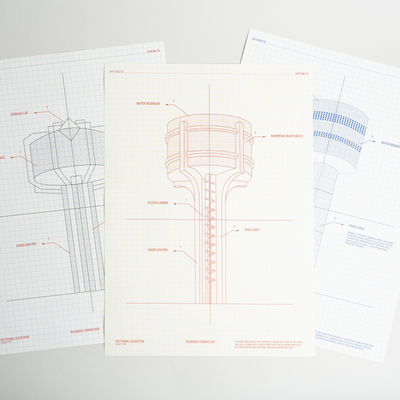 Water Tower Poster A3