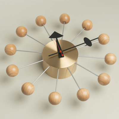 Nelson Ball Clock
