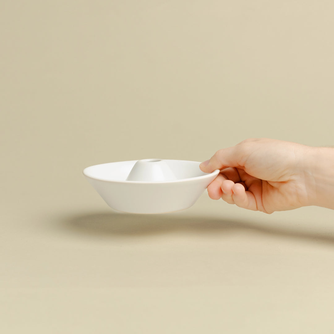 Olive Tray, White by Origem Comum